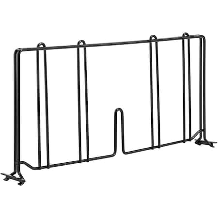 Nexel Black Epoxy Divider, 21D x 8H AD821B